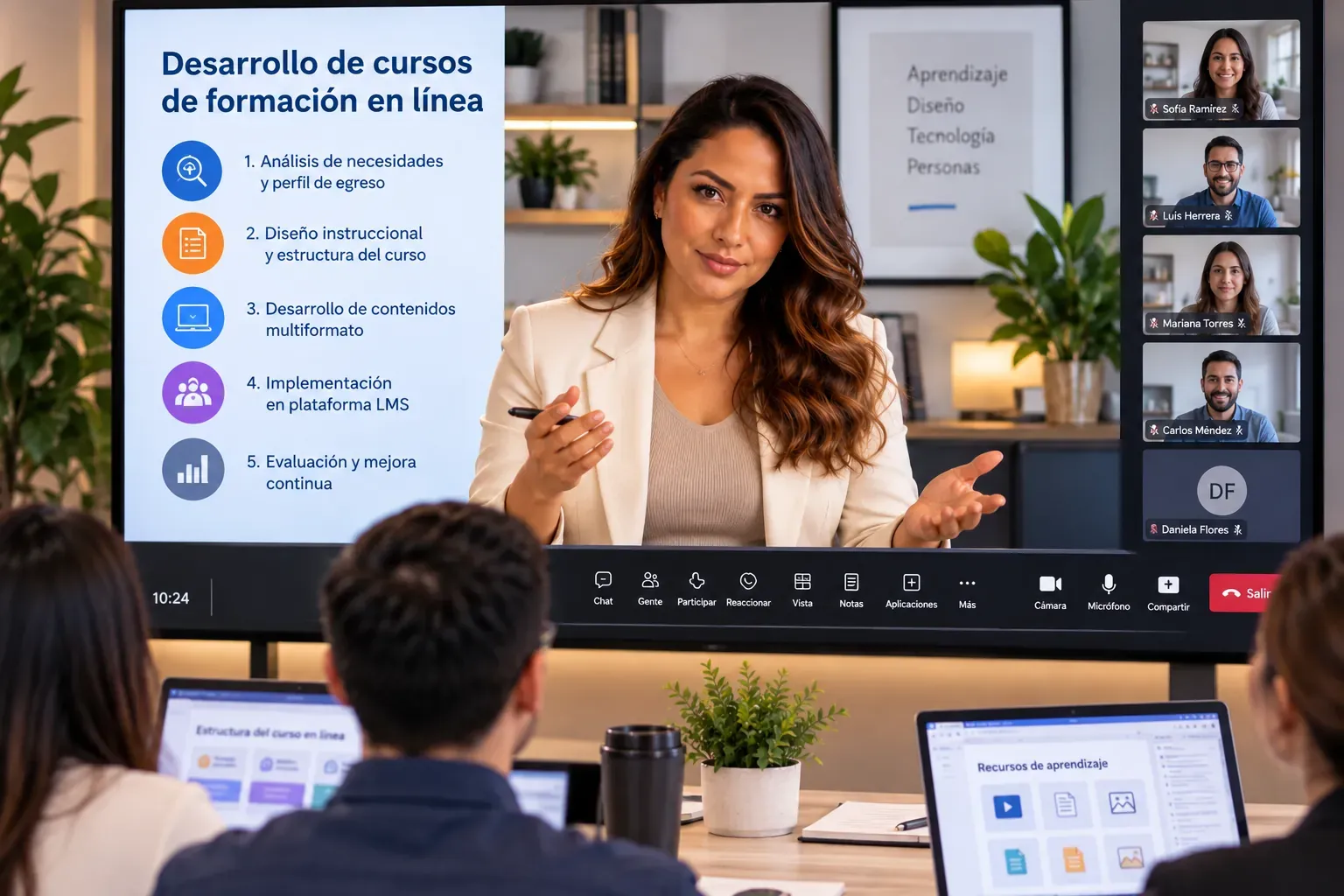 Estándar de competencia Desarrollo de cursos de formación en línea