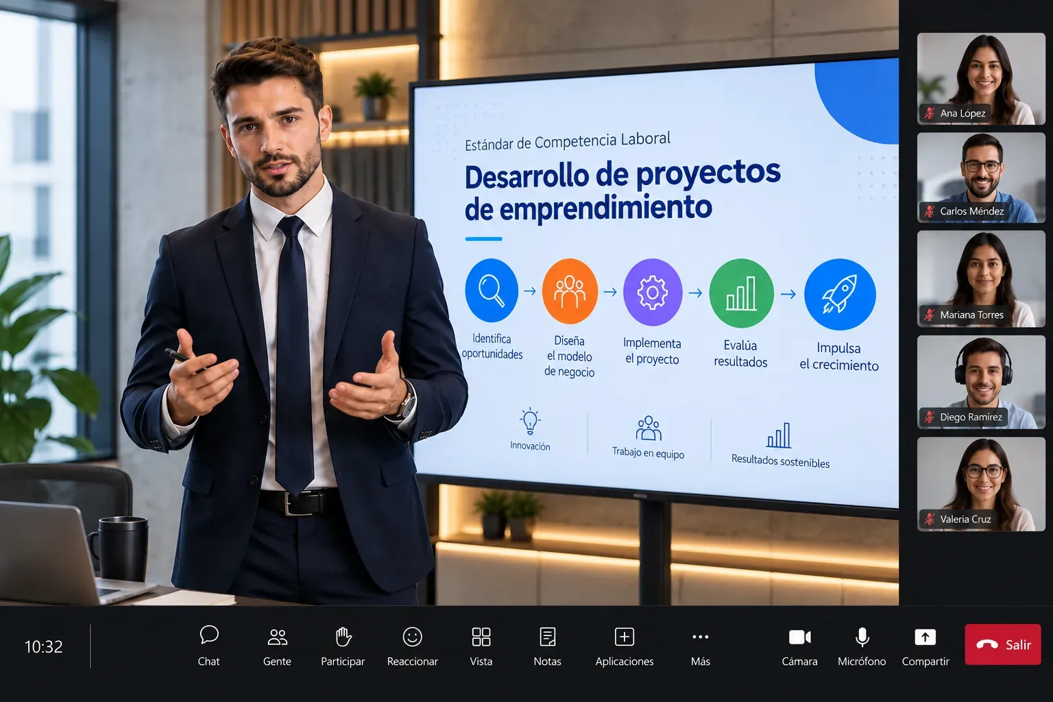 Estándar de competencia Desarrollo de proyectos de emprendimiento